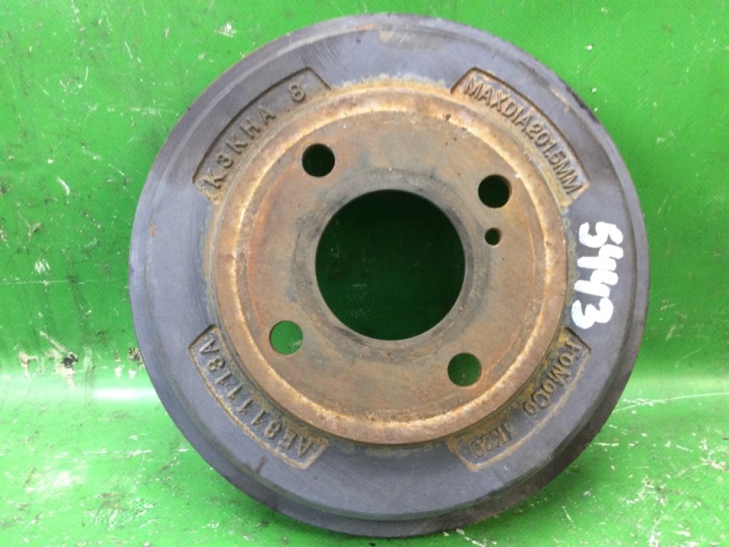 BE8Z-1126-B | Тормозной барабан задн. прав. FORD FIESTA 08-17