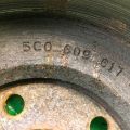 5C0 609 617 A | Тормозной барабан задн. VOLKSWAGEN JETTA USA 10-17 - Превью 4