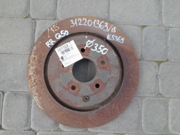 Гальмівний диск задній INFINITI Q50 15-20