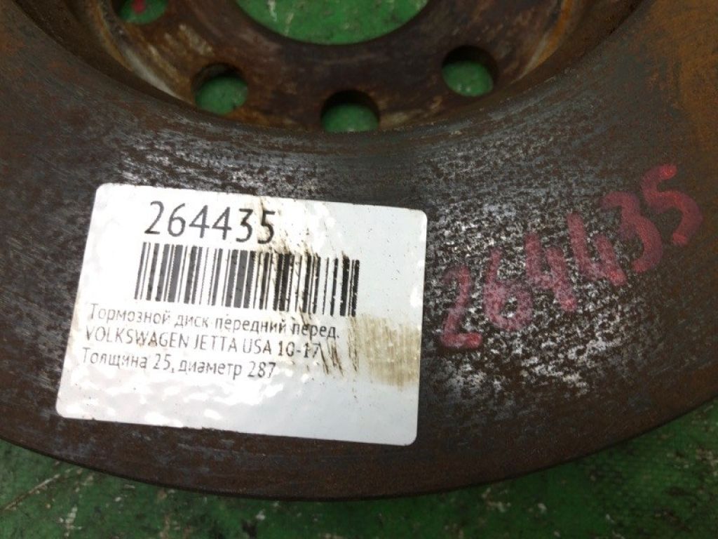 5C0615301A | Гальмівний диск передній VOLKSWAGEN JETTA USA 10-17 - Фото 2