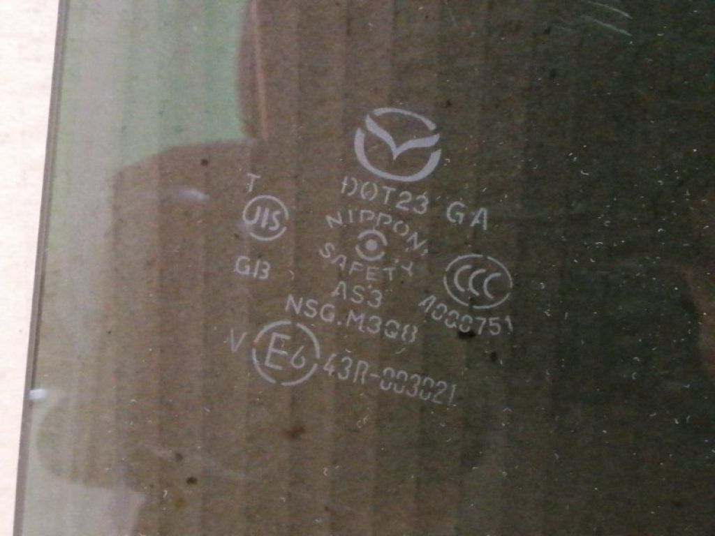 KD47-72-510 | Скло дверей задн. прав. MAZDA CX-5 (KE) 11-17 - Фото 2