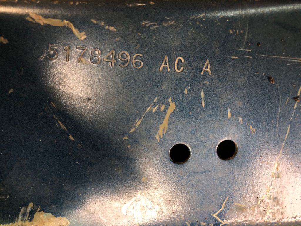 5116281AC | Усилитель заднего бампера DODGE JOURNEY 08-20 - Фото 6