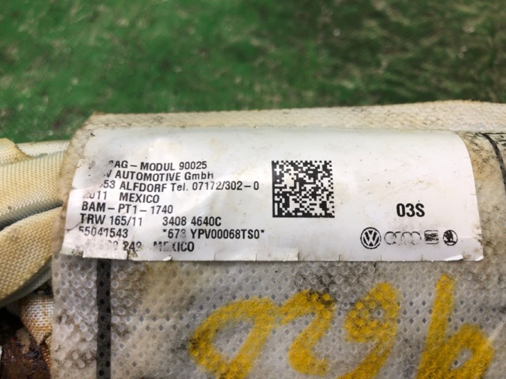 5C0 880 242 D | Подушка безпеки в сидінні прав. VOLKSWAGEN JETTA USA 10-17 - Фото 2