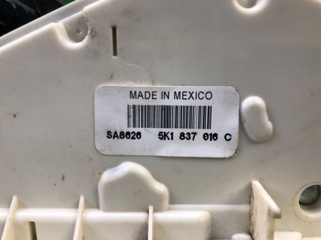 5K1 837 016 C | Замок двери передн. прав. VOLKSWAGEN JETTA USA 10-17 - Фото 4