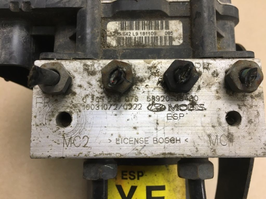 58920-3S400 | Блок антиблокувальної системи HYUNDAI SONATA YF 10-14 - Фото 6