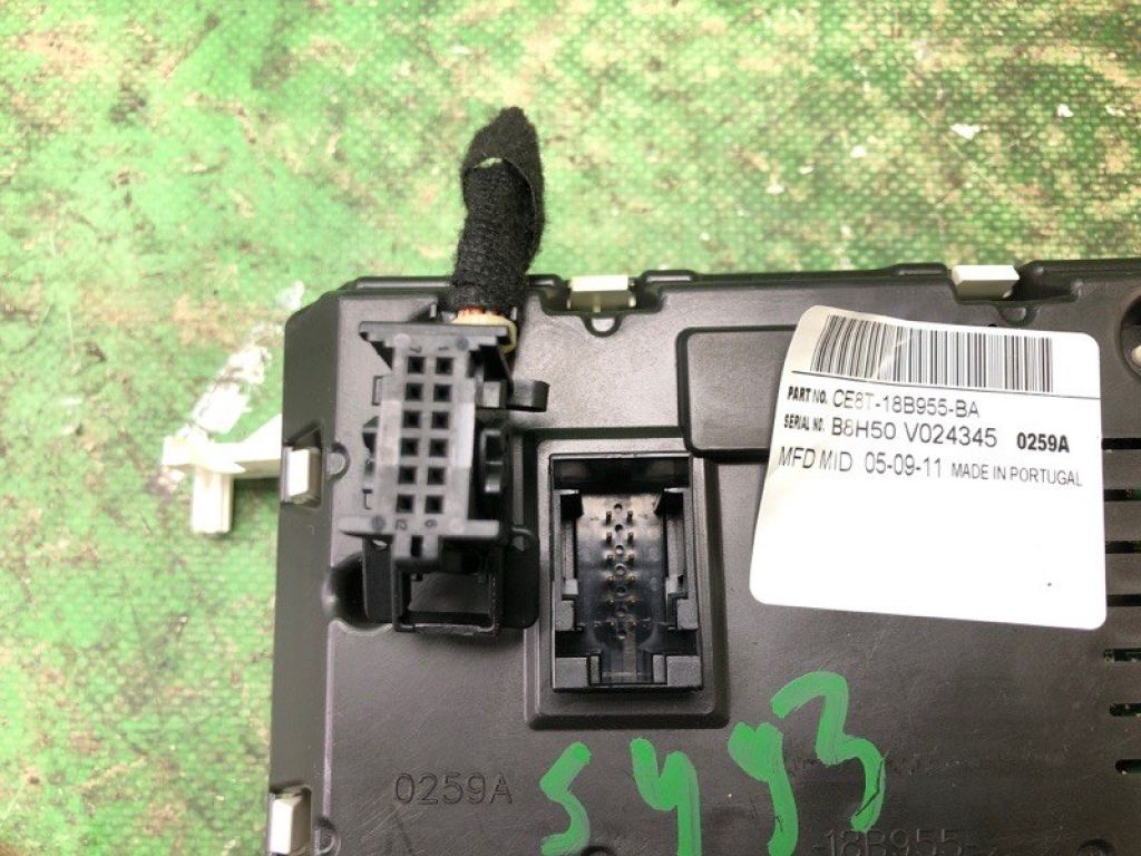 CE8Z-10D885-AA | Монитор FORD FIESTA 08-17 - Фото 5