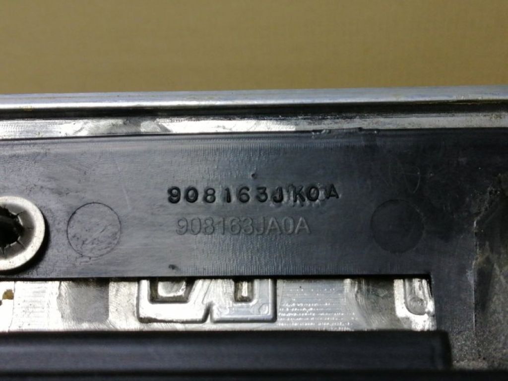 90816-3JA0A | Панель підсвічування номера INFINITI QX60/JX35 12-20 - Фото 3