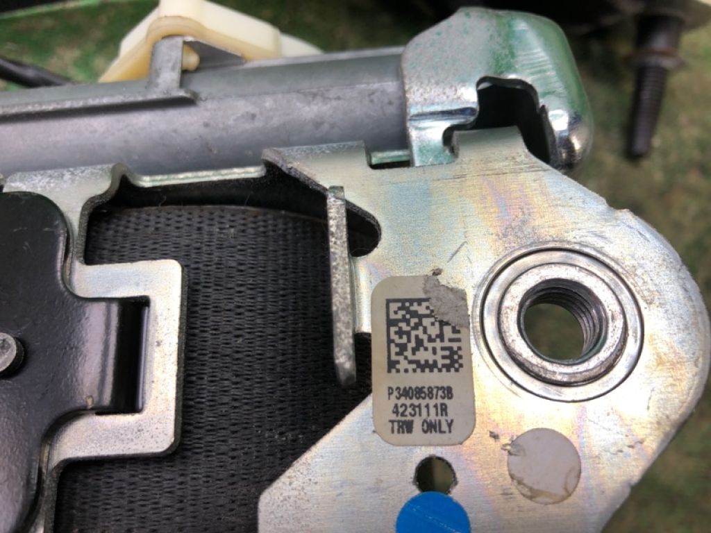 BE8Z-54611B08-AA | Ремінь безпеки передн. прав. FORD FIESTA 08-17 - Фото 7