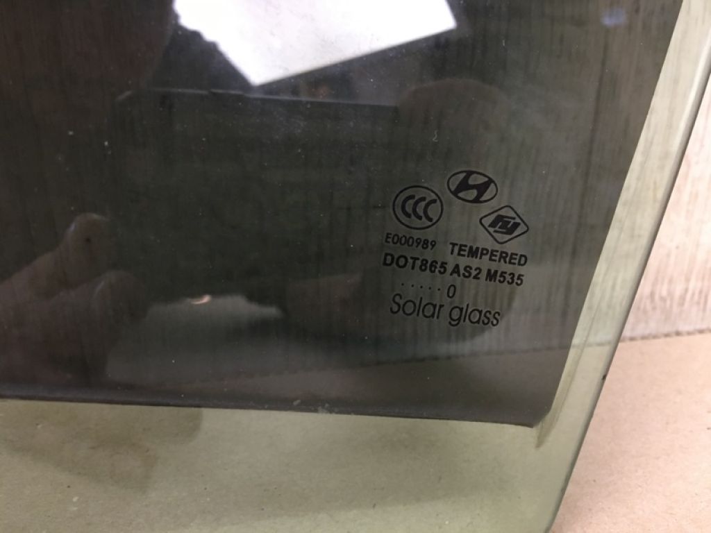 83410-3S010 | Стекло двери задн. лев. HYUNDAI SONATA YF 10-14 - Фото 2