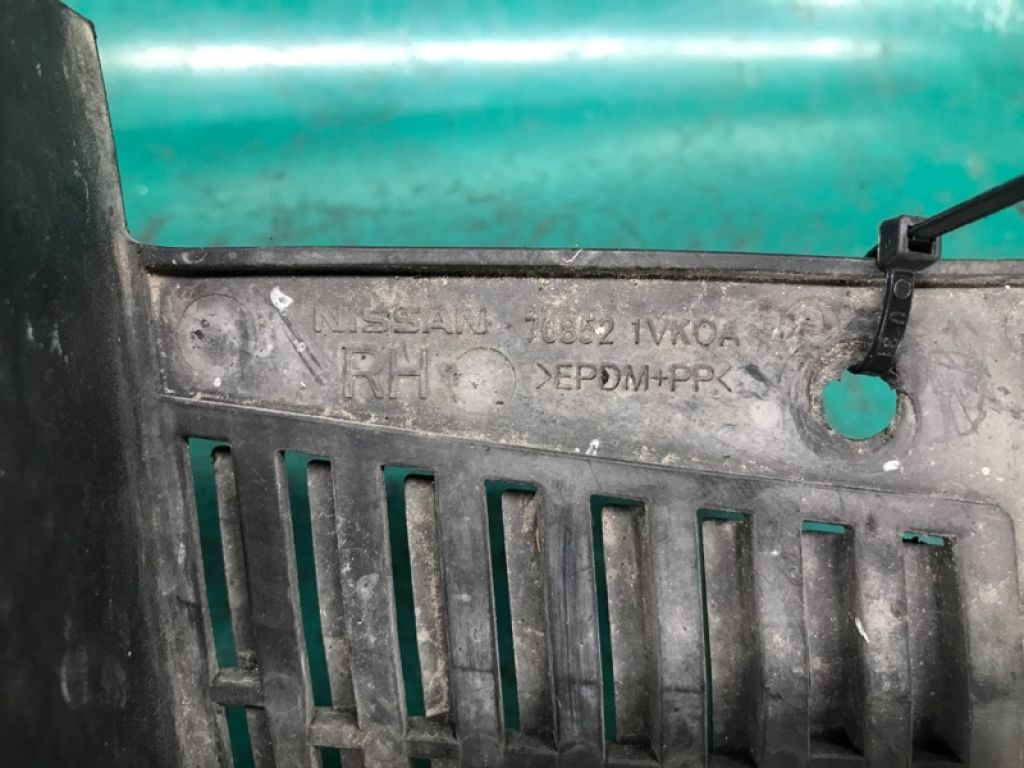 76852-1VK0A | Брызговик передн. прав. NISSAN ROGUE 08-15 - Фото 5