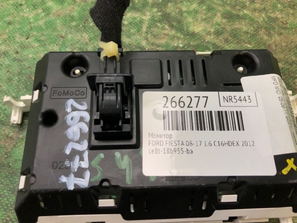 CE8Z-10D885-AA | Монитор FORD FIESTA 08-17 - Фото 2