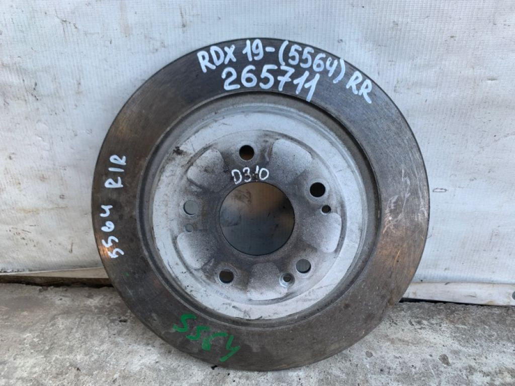 42510-TJB-A01 | Гальмівний диск задній ACURA RDX 19-