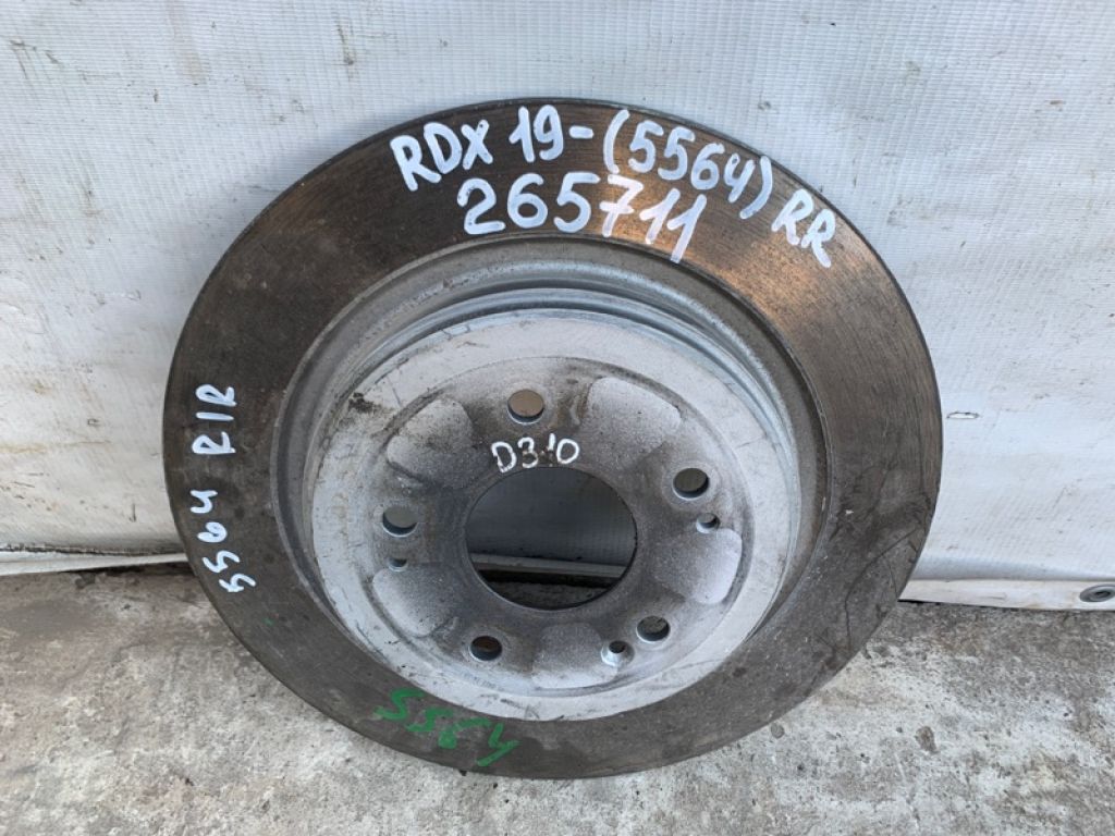 42510-TJB-A01 | Гальмівний диск задній ACURA RDX 19- - Фото 2