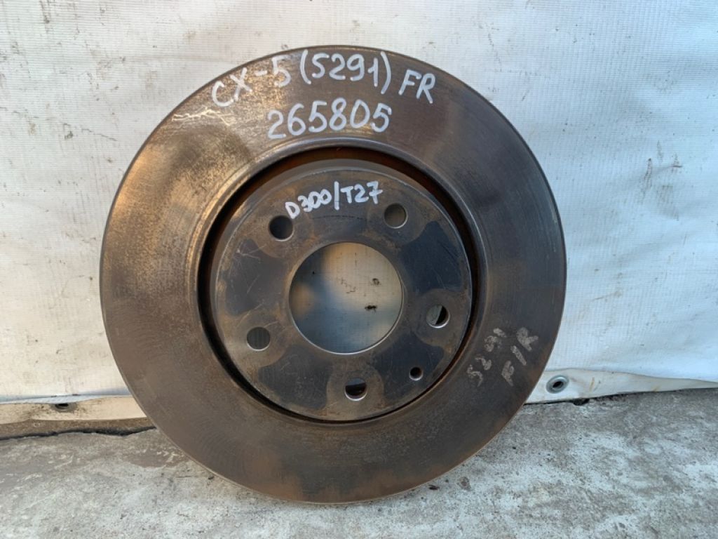 KD45-33-251 | Тормозной диск передний MAZDA CX-5 (KE) 11-17