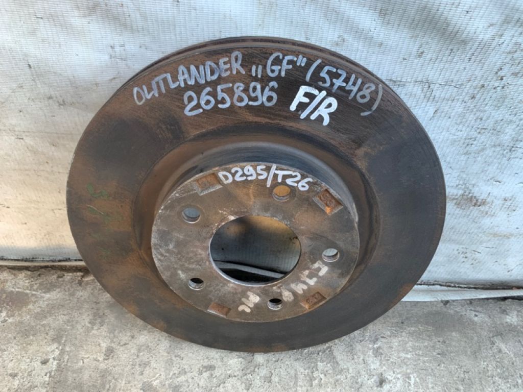 4615A178 | Гальмівний диск передній MITSUBISHI OUTLANDER GF 12- - Фото 2