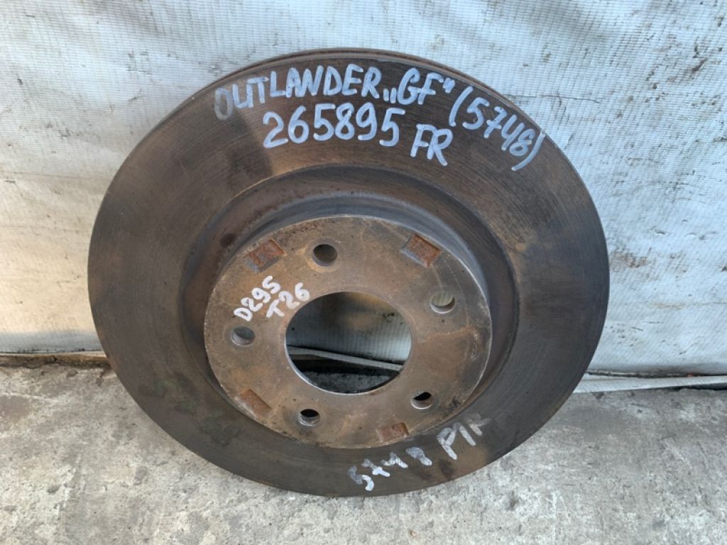 4615A178 | Тормозной диск передний MITSUBISHI OUTLANDER GF 12- - Фото 2