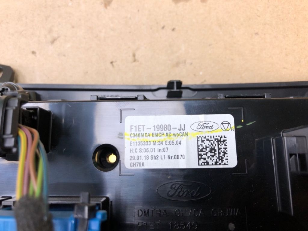 F1EZ-19980-T | Блок керування піччю FORD FOCUS 10-18 - Фото 7