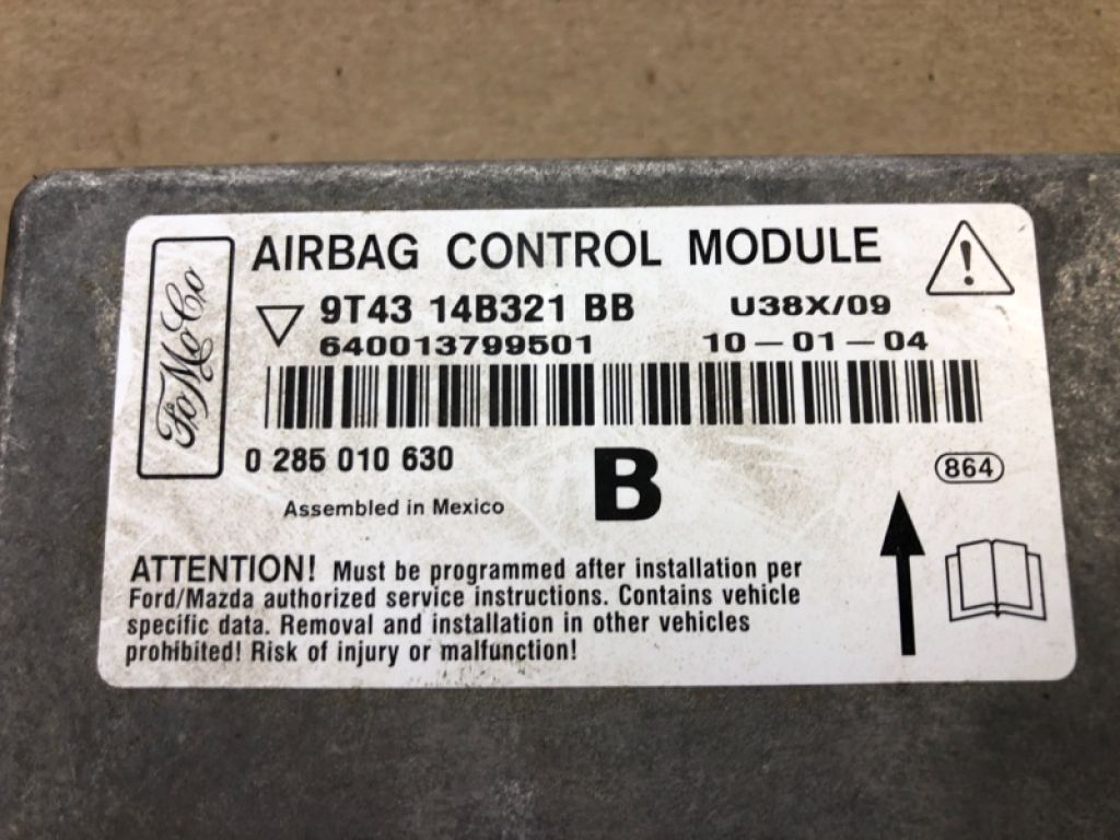 8T4Z-14B321-A | Блок керування AIRBAG FORD EDGE 06-14 - Фото 3