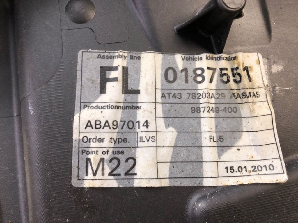 7T4Z-7823201-A | Стеклоподъемник передн. лев. FORD EDGE 06-14 - Фото 5