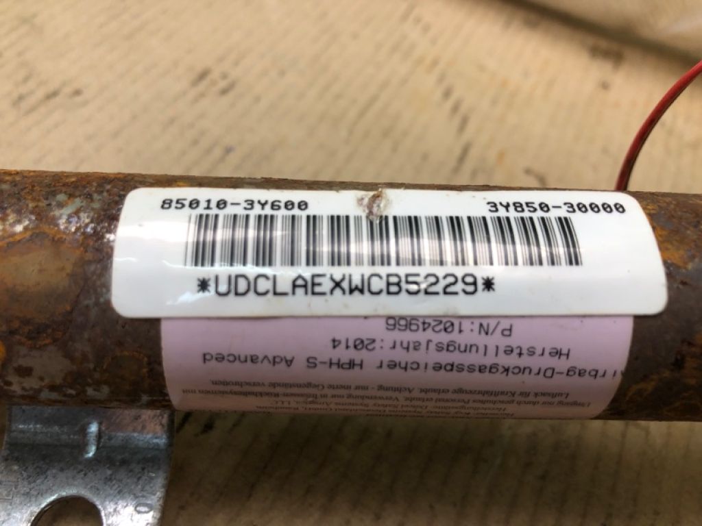 85010-3Y600 | Подушка безпеки (штора) лів. HYUNDAI ELANTRA MD 10-15 - Фото 5