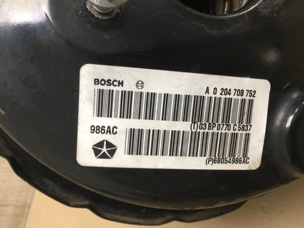 68067672AB | Вакуумный усилитель тормозов DODGE JOURNEY 08-20 - Фото 5