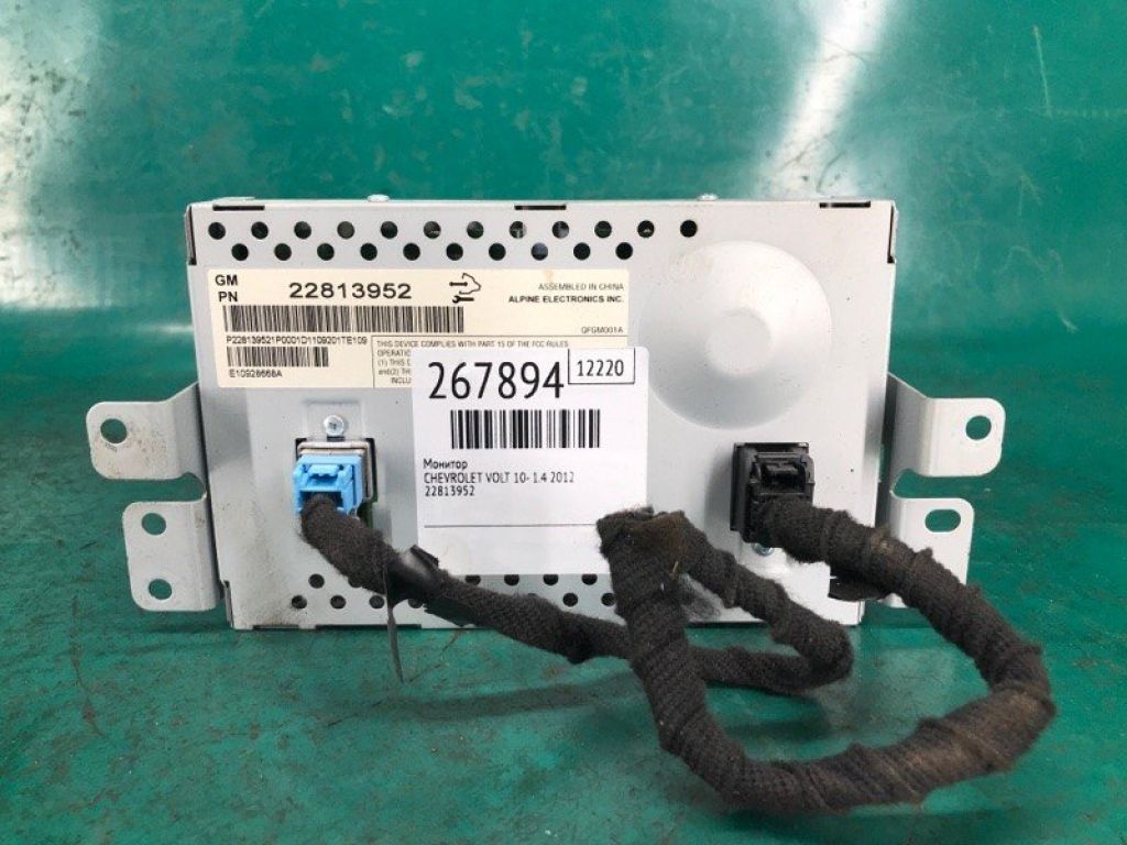 22813952 | Монитор CHEVROLET VOLT 10-15 - Фото 2