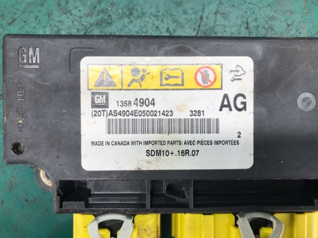 13584904 | Блок керування AIRBAG CHEVROLET VOLT 10-15 - Фото 3