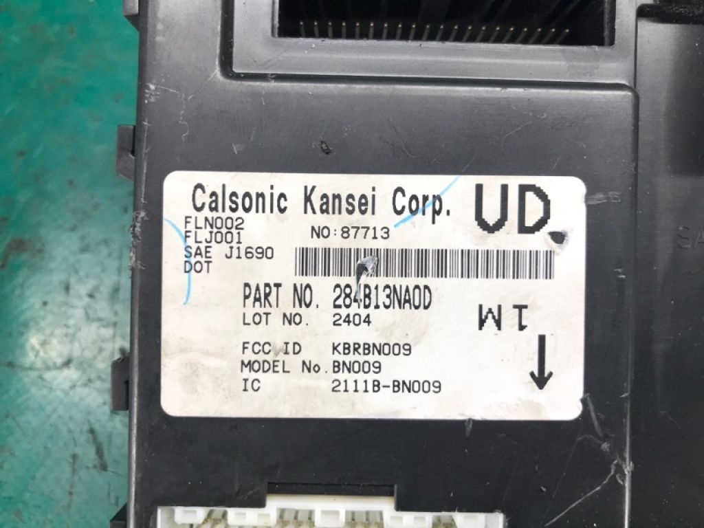 284B1-3NA0D | Блок комфорту NISSAN LEAF 10-17 - Фото 3