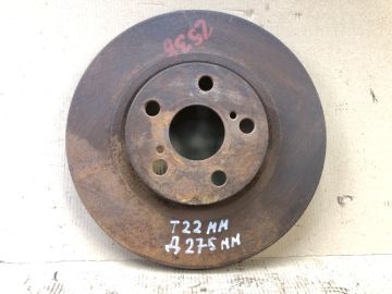 Тормозной диск передний TOYOTA MATRIX 08-14