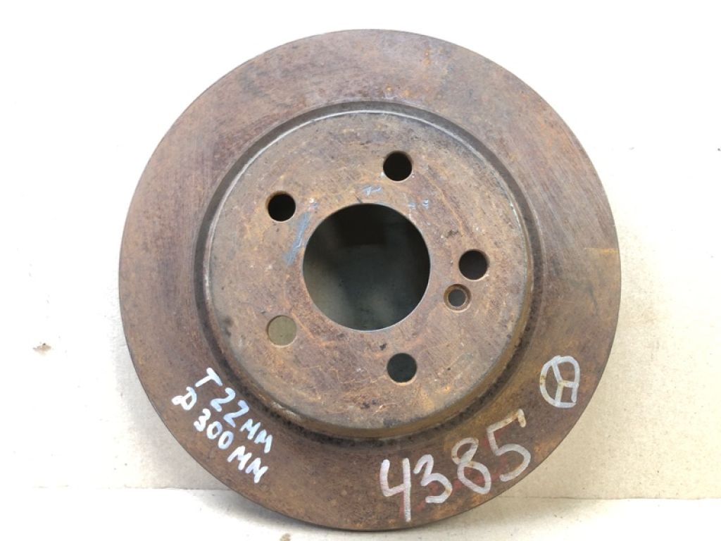 A 211 423 09 12 | Гальмівний диск задній MERCEDES E-CLASS W211 02-09