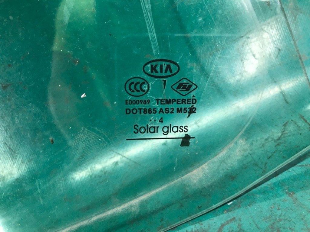 83417-2T010 | Стекло двери глухое задн. лев. KIA OPTIMA TF 11-16 - Фото 2
