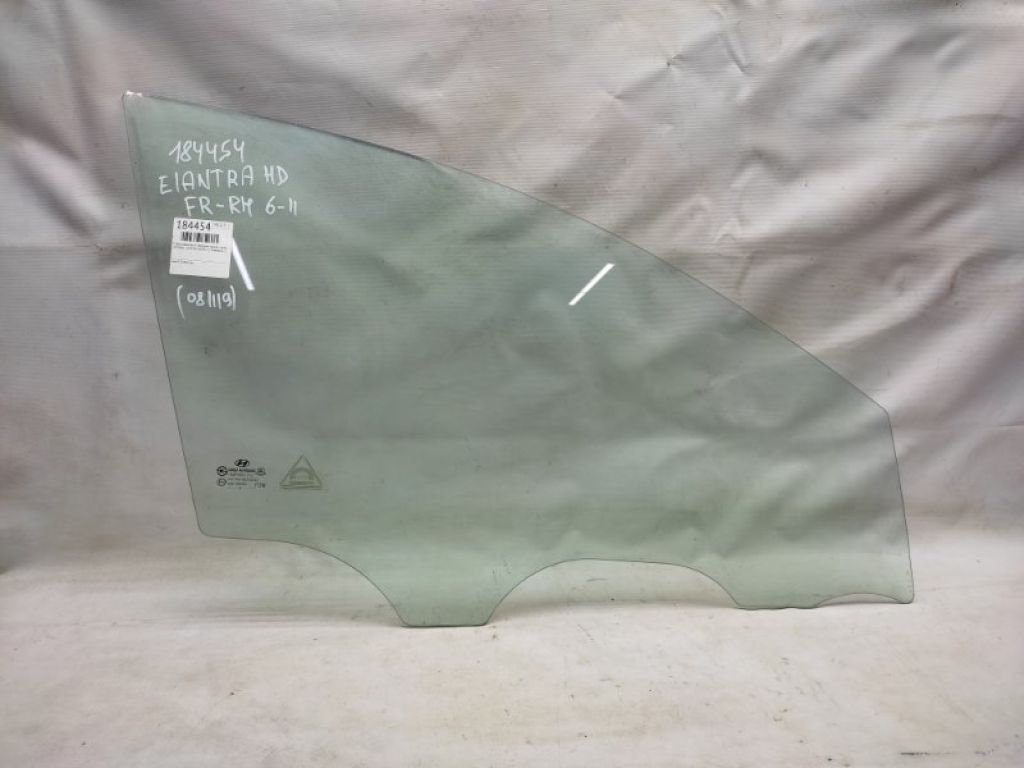 82421-2L210 | Скло дверей передн. прав. HYUNDAI ELANTRA HD 06-11