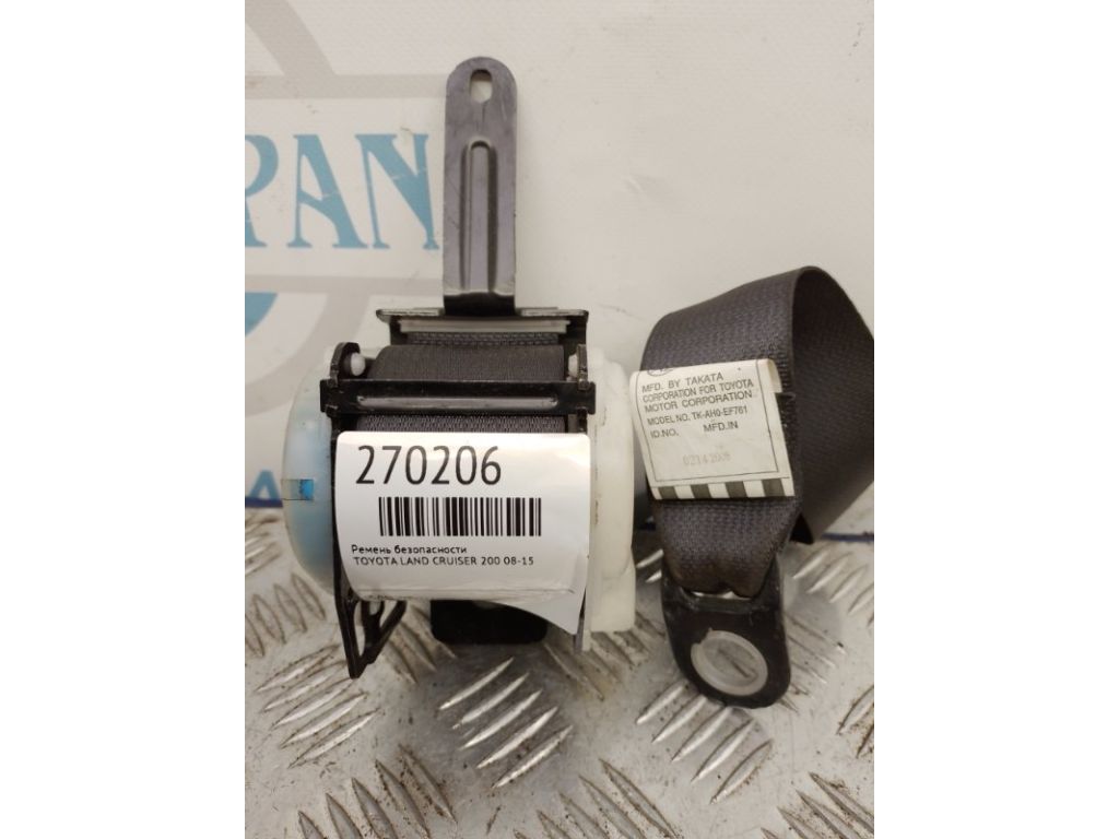 Ремінь безпеки TOYOTA LAND CRUISER 200 08-21