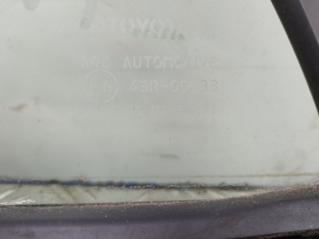 68123-02210 | Скло дверей глухе задн. прав. TOYOTA COROLLA 150 06-13 - Фото 3