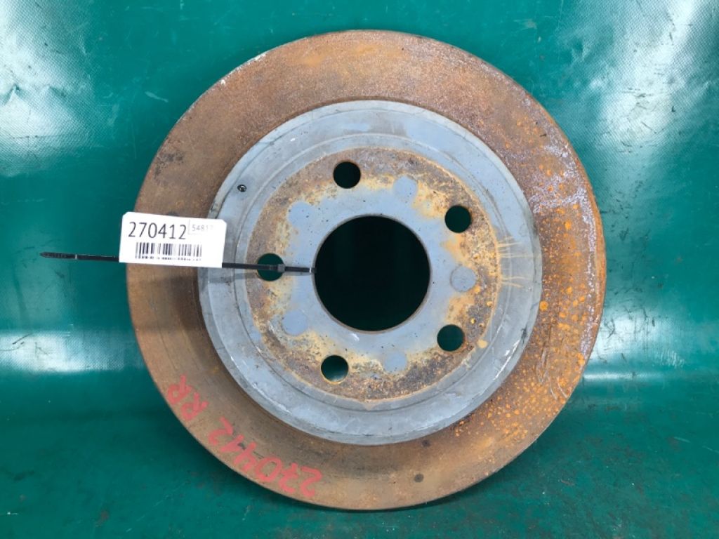 52124763AB | Тормозной диск задний DODGE DURANGO 11- (WD)