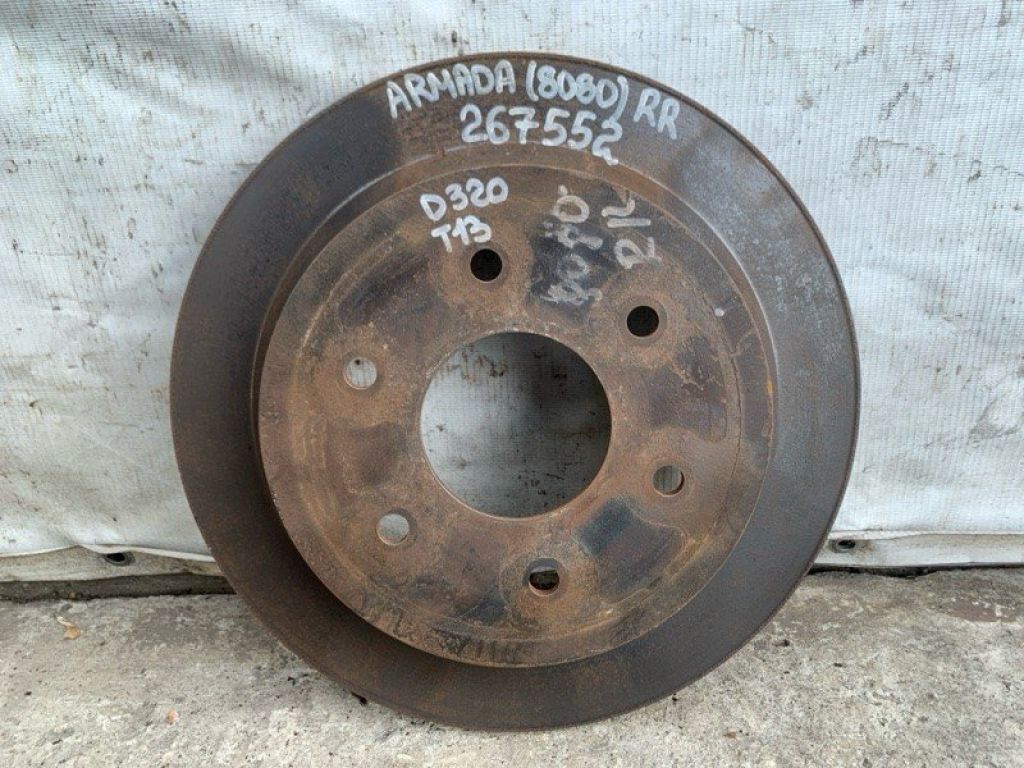 43206-7S000 | Гальмівний диск задній NISSAN QX56 / TITAN / ARMADA 04-16
