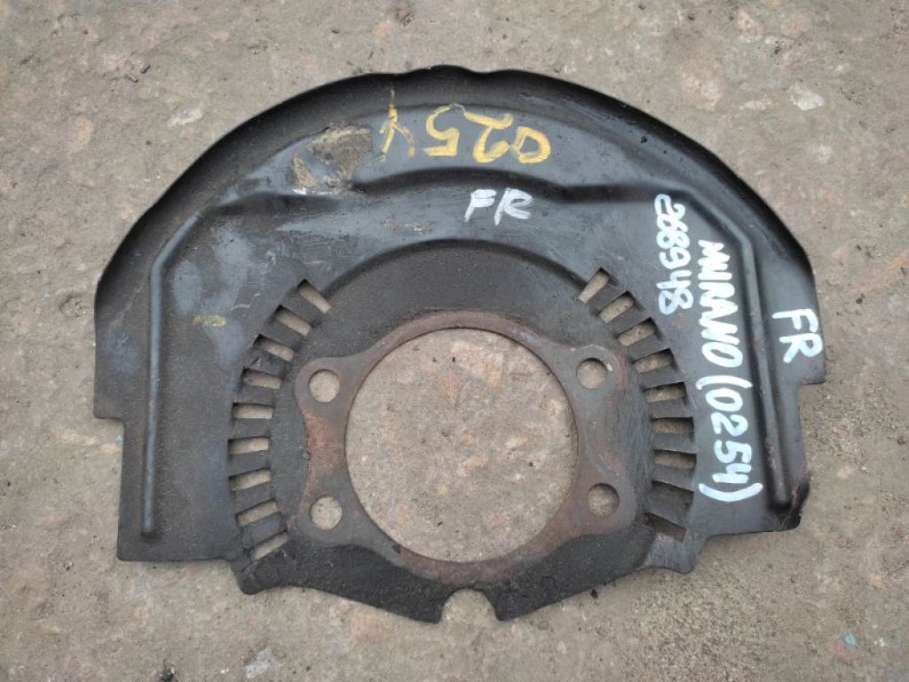 41151-CA000 | Захист гальмівного диска передн. NISSAN MURANO Z50 02-07
