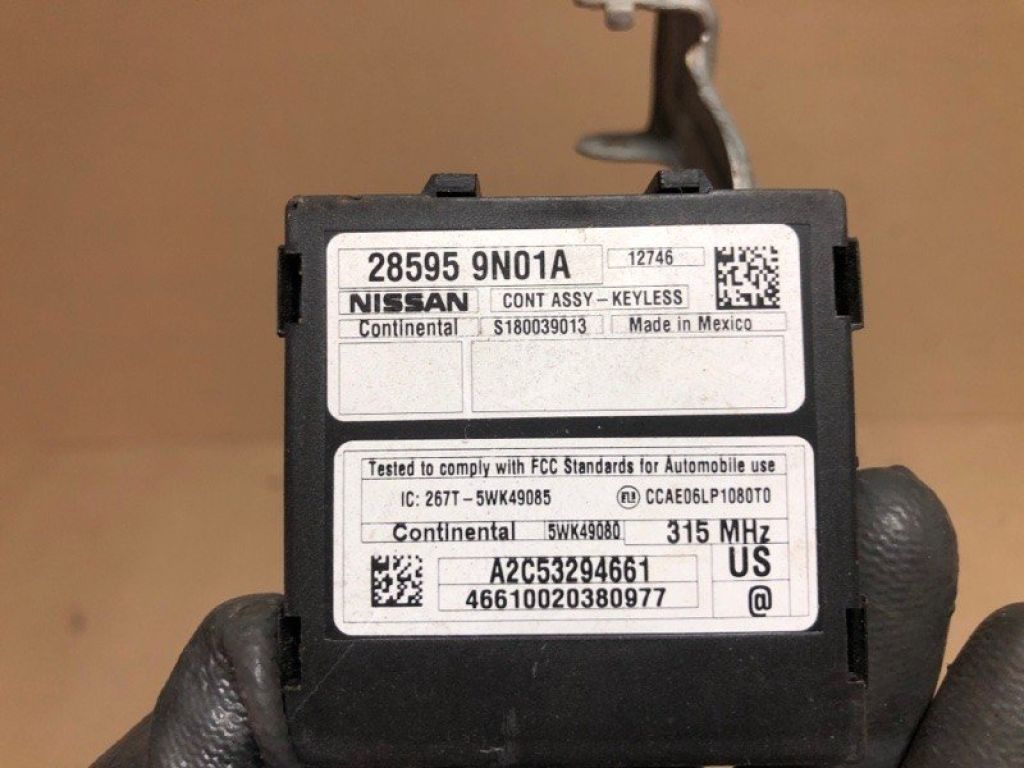 28595-9N01A | Блок управления центральным замком NISSAN ALTIMA L32 07-12 - Фото 2
