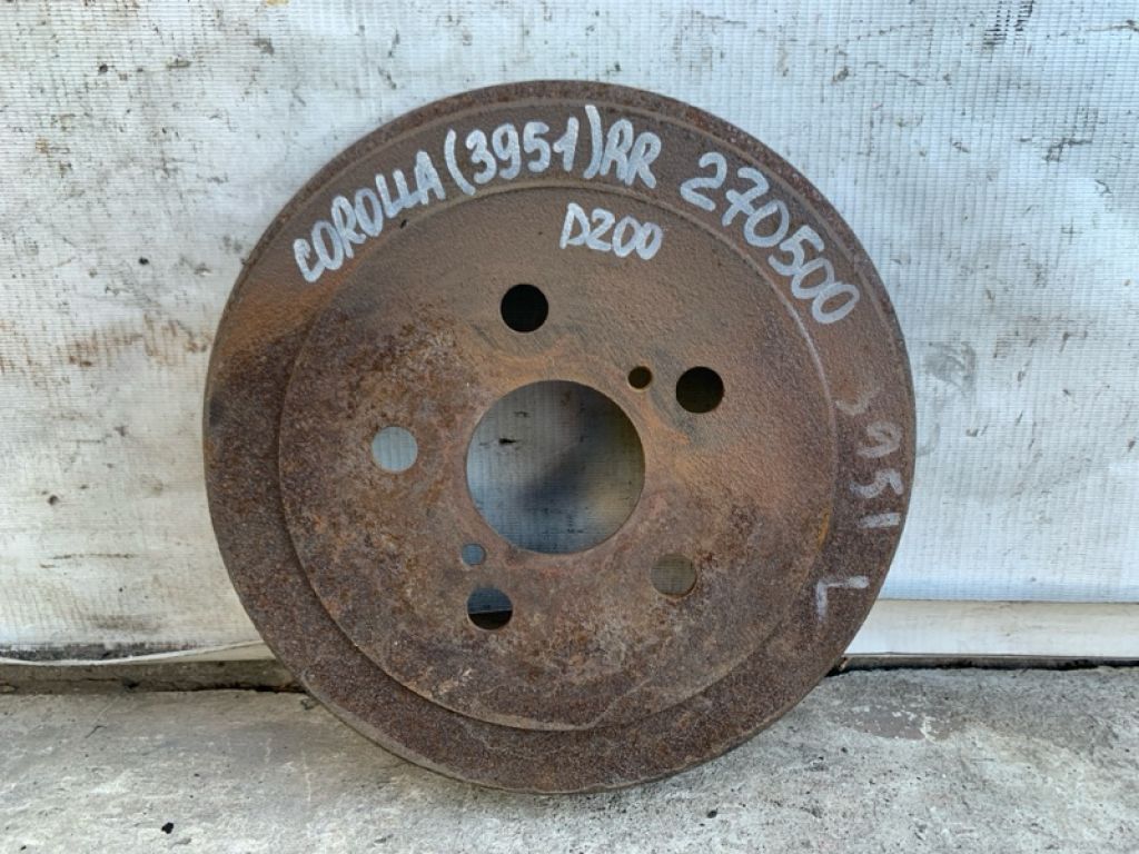 42431-02100 | Тормозной барабан TOYOTA COROLLA 120 00-07