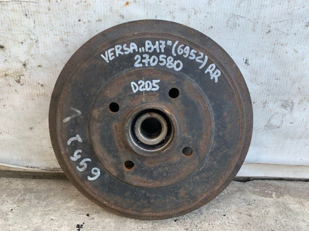 43206-1HL0B | Гальмівний барабан NISSAN VERSA B17 11-19