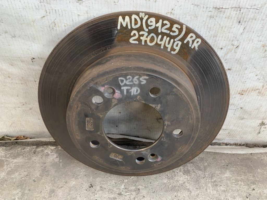 58411-3Y300 | Тормозной диск задний HYUNDAI ELANTRA MD 10-15 - Фото 2