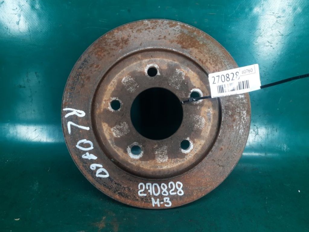 BP6Y-26-251E | Гальмівний диск задній MAZDA 3 BK 03-08