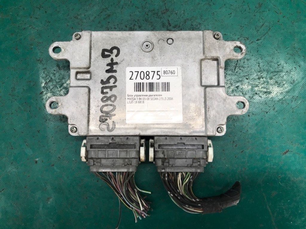 L32D-18-881B | Блок керування двигуном MAZDA 3 BK 03-08 - Фото 2