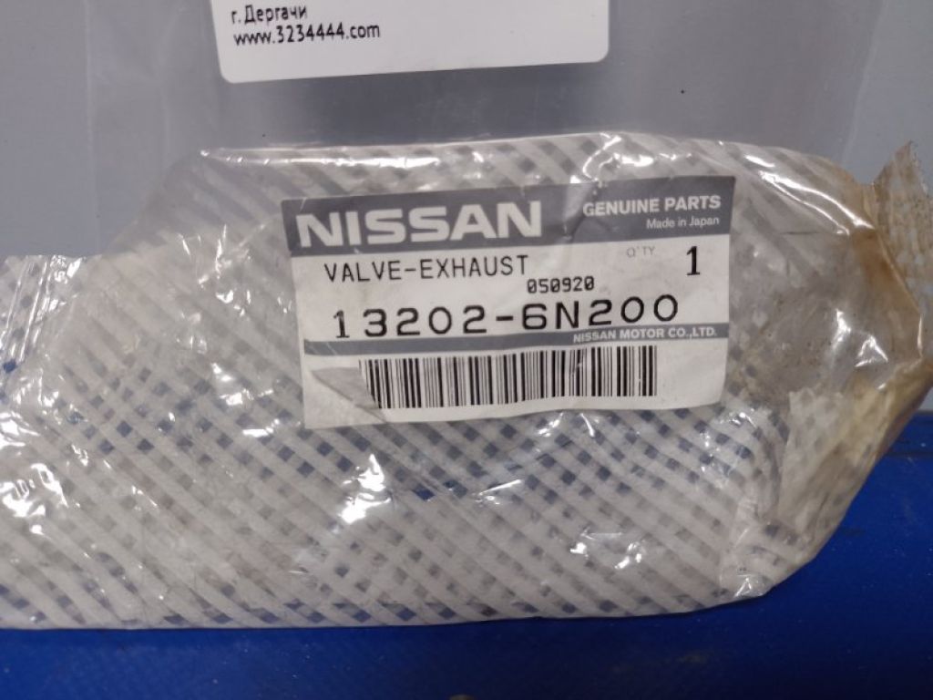 13202-6N200 | Клапан впускной NISSAN X-TRAIL T30 01-07 - Фото 2