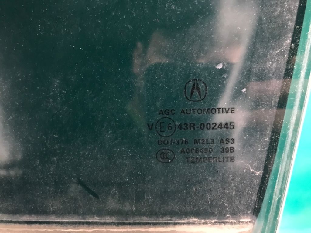 73450-TX4-A01 | Скло дверей задн. лів. ACURA RDX 12-19 - Фото 2