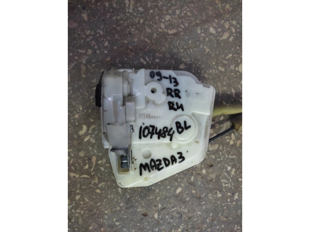 BBM4-72-310A | Замок двері задн. прав. MAZDA 3 BL 09-13 - Фото 3