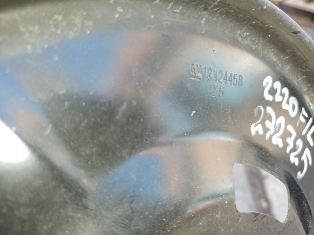 13324458 | Защита тормозного диска передн. лев. CHEVROLET VOLT 10-15 - Фото 3