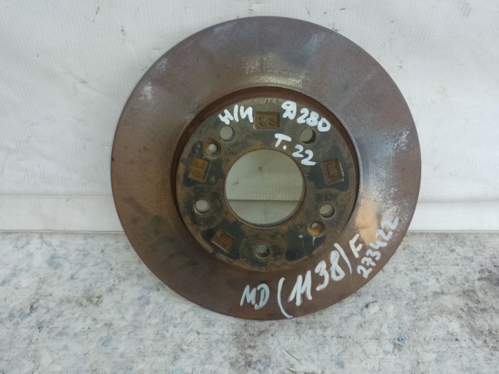 51712-3X000 | Тормозной диск передний HYUNDAI ELANTRA MD 10-15