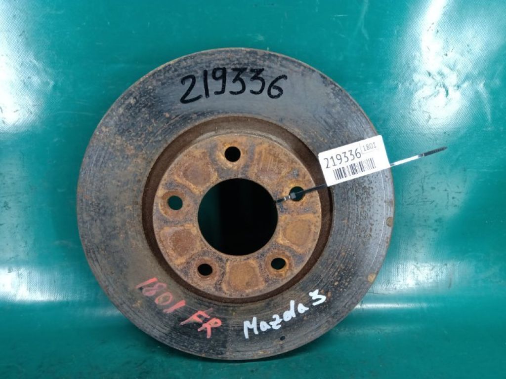 BP6Y-33-25XD | Тормозной диск передний MAZDA 3 BK 03-08