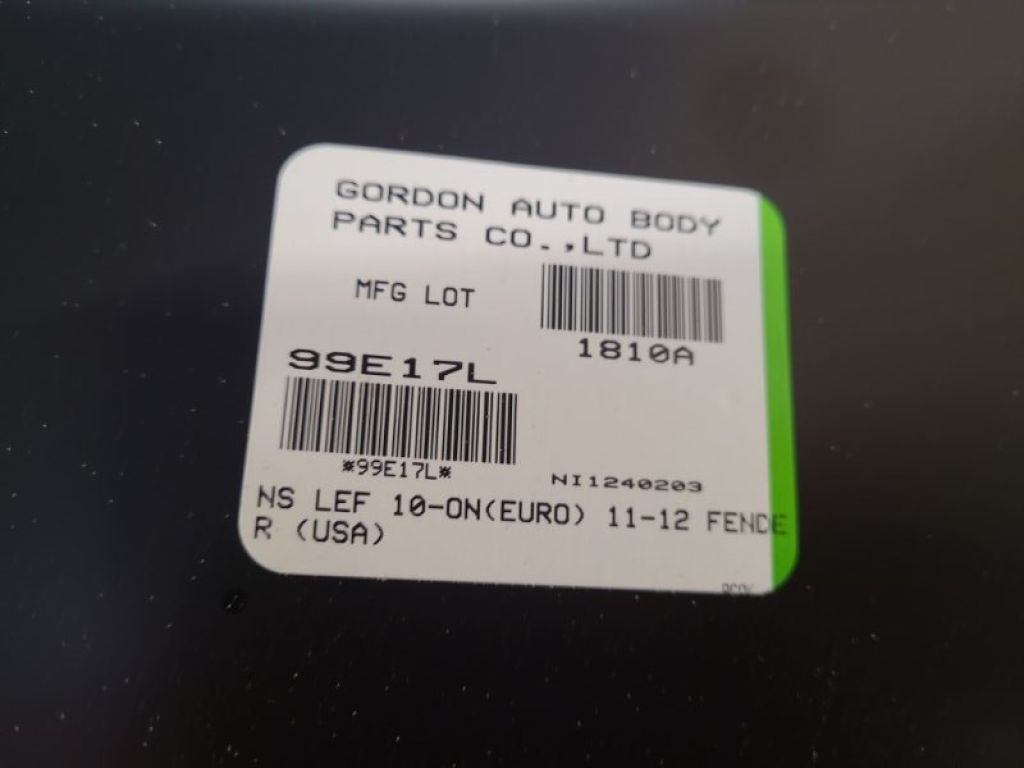63101-3NF0A | Крыло переднее лев. NISSAN LEAF 10-17 - Фото 6